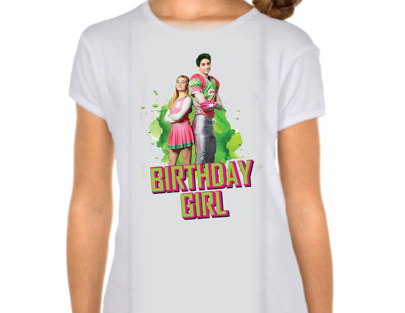 Instant DL Disneys Zombie birthday Iron on Transfer T shirt Etsy