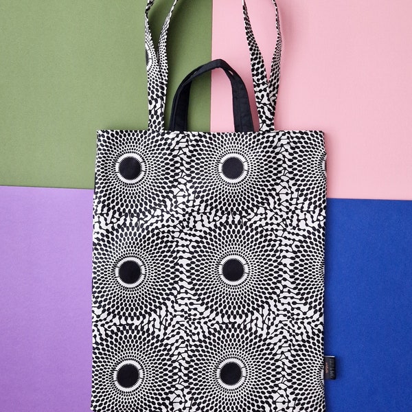 African Print Tote Bag, Lolly & Kiks Ankara Cotton Tote | Ayo Print