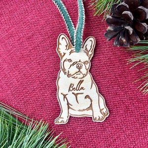 bulldog christmas decorations