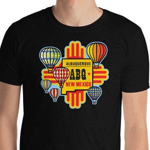 Albuquerque Balloon Festival of Hot Air Balloons Short-Sleeve Unisex T-Shirt