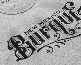 ABQ Burque Grey Heather Unisex t-shirt, Albuquerque, New Mexico, NM