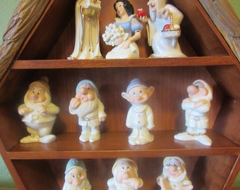 Lenox Fine Porcelain Disney Snow White and the Seven Dwarfs Evil 