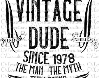 Download Vintage Dude Svg Etsy PSD Mockup Templates