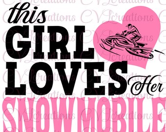 Download Svg snowmobile | Etsy