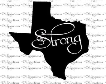 Texas Strong Svg Etsy