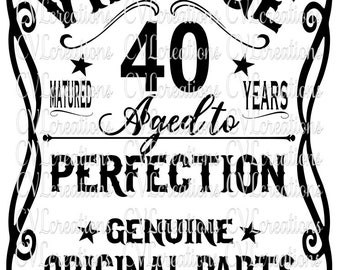 Download Aged to perfection svg | Etsy