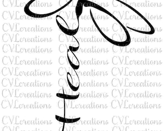 Heal Dragonfly Digital File SVG PNG DXF Pdf Eps