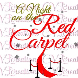 A night on the red carpet Digital File