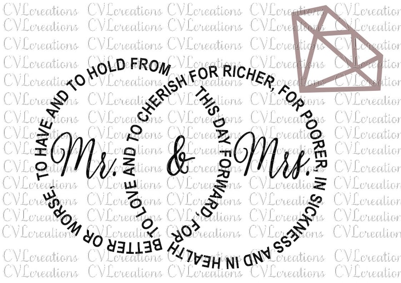 Download Wedding vows engagement ring circle Digital File SVG PNG ...