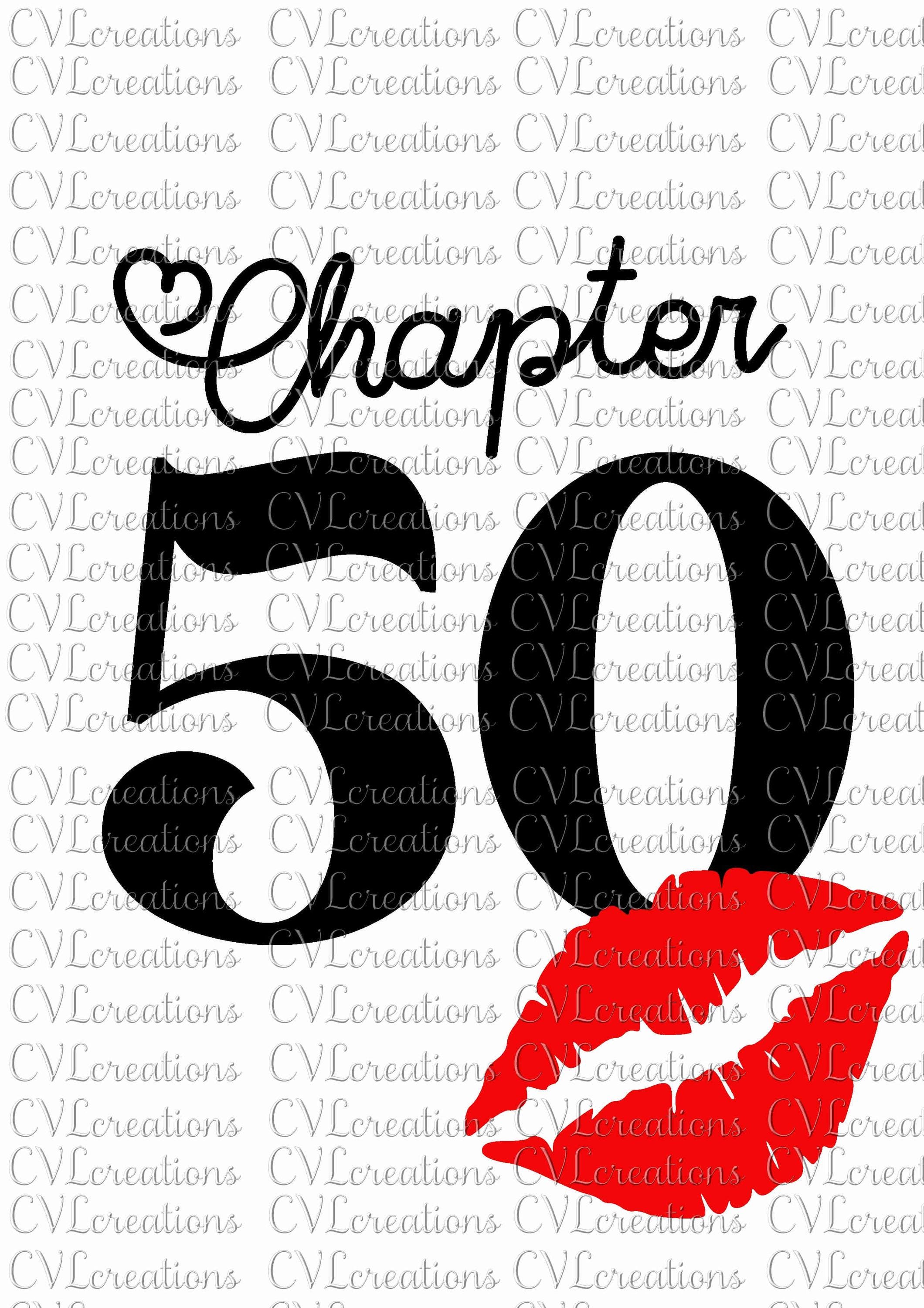 Chapter 50 Lips Digital File SVG PNG DXF - Etsy