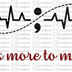 Il y a plus à mon histoire Fichier numérique SVG PNG DXF Pdf