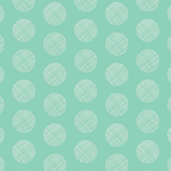 Mint Dot Fabric Squares, Quilting Cotton Fabric Scraps, Art Gallery Fabrics Urban Mod, Patchwork Fabric, Geometric Quilt Fabric Scraps