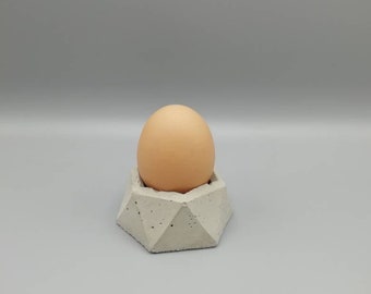 Concrete - egg cup geometric