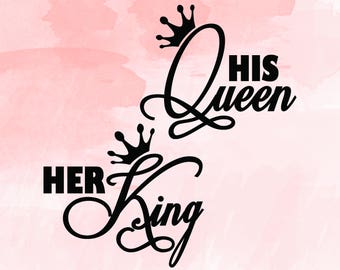 His And Her Svg Etsy
