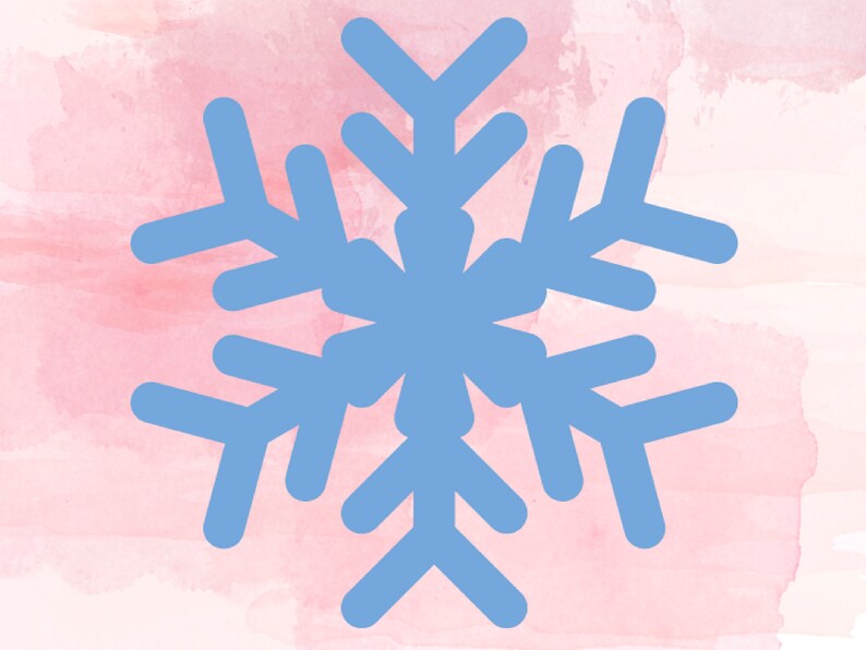 Download Snowflake svg snowflake cut file Snow Svg Winter Svg | Etsy
