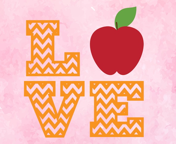 Download Teaching Svg File Teacher Life Svg Apple Svgchevron Love Etsy