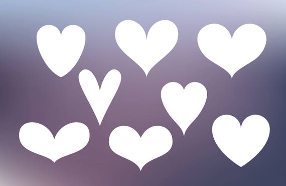 Heart Svg Bundle Heart Svg Cut File Heart Cricut Love Svg Etsy
