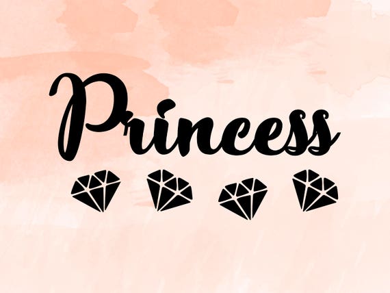 Download Princess Svg Princess Cut File Diamonds Svg Diamond Cut Etsy