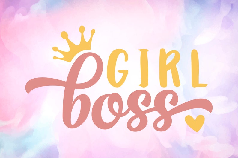 Girlboss Svg Girl Svg Girl boss Svg Hashtag Girl Boss Boss Etsy
