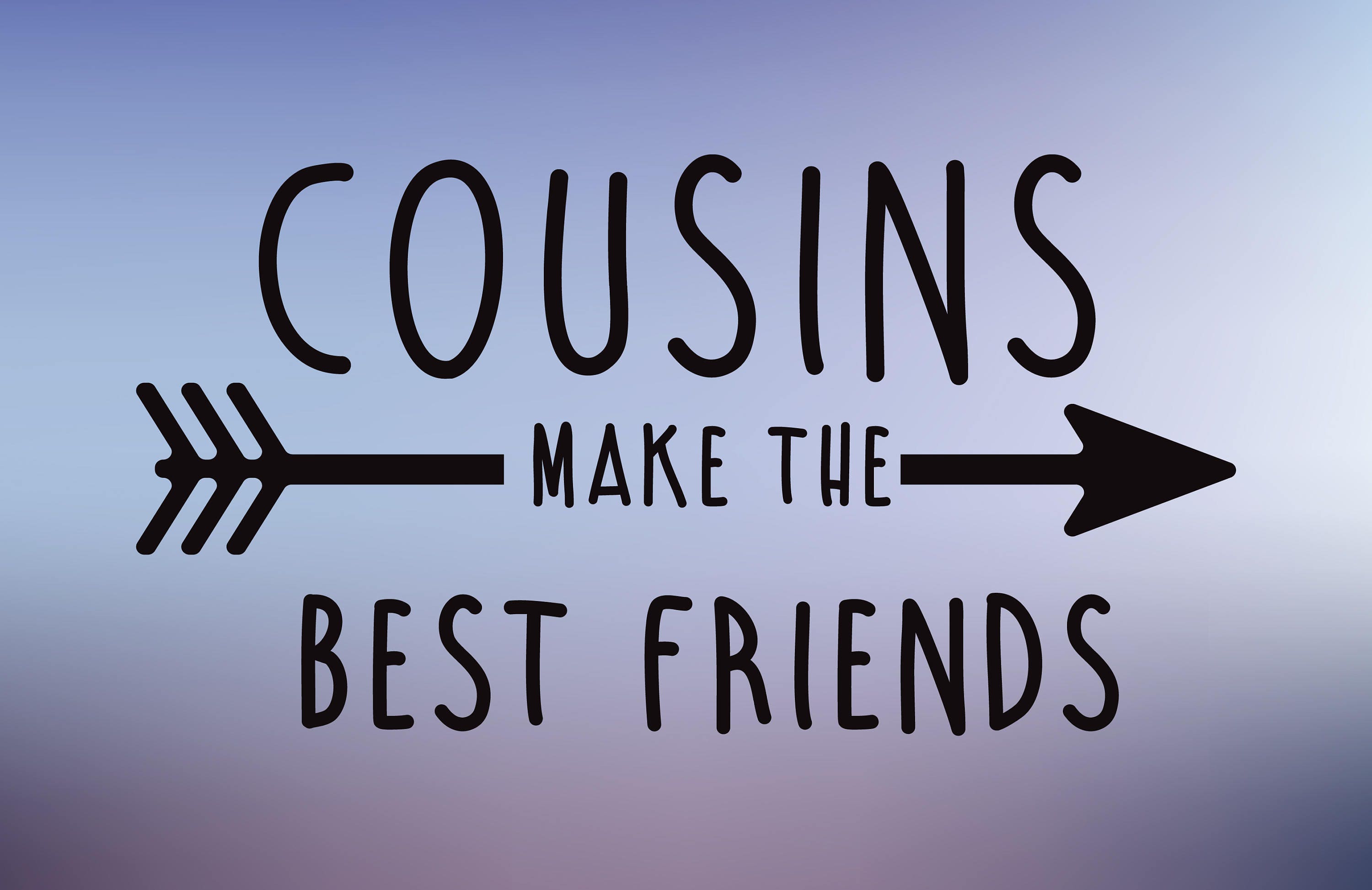 Cousins Make The Best Friends SVG Cousins SVG cut file best Etsy