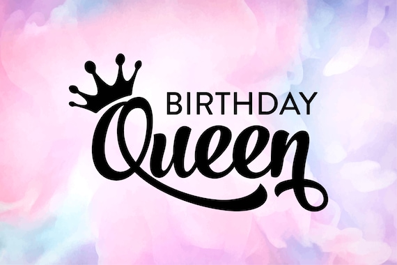 Download Queens Are Born In Svg Birthday Svg Queen Svg Birthday Etsy