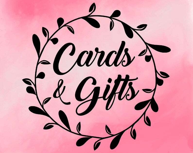 Cards & Gifts Svg With Wreath Rustic Wedding Sign SVG File Etsy