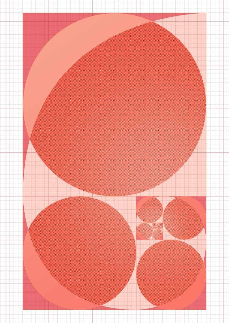 Golden Ratio Mathematics Wall Art A3 10x15 A4 8x10 Unframed - Etsy