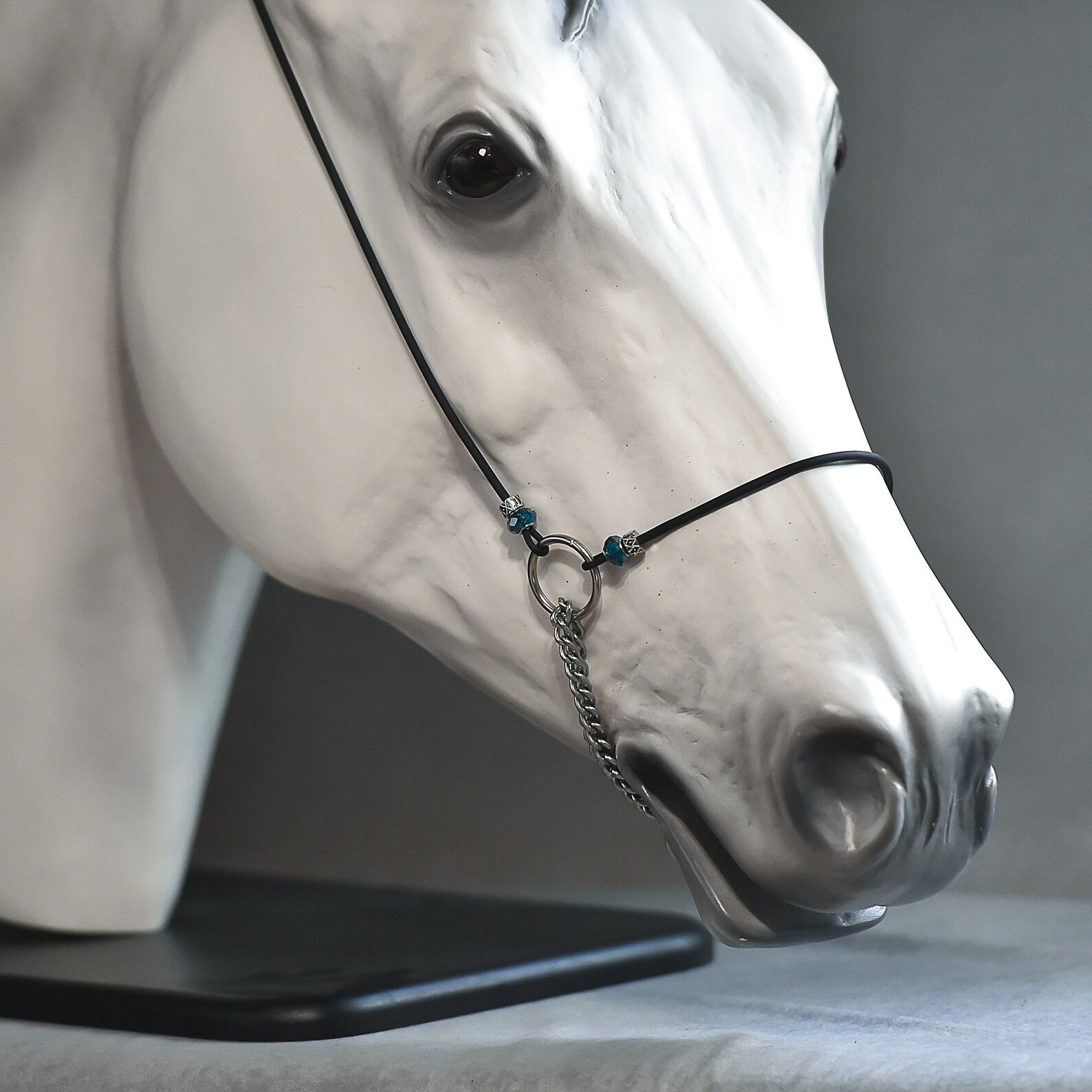 Arabian show halter Horse show halter turquoise Dainty jewelry Etsy