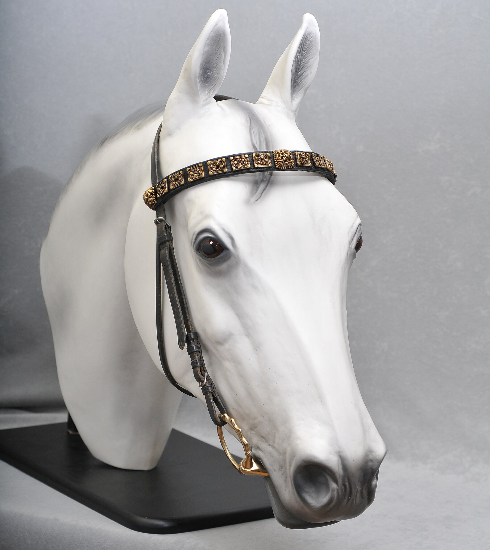 Medieval horse tack Celtic browband for horses Viking horse Etsy