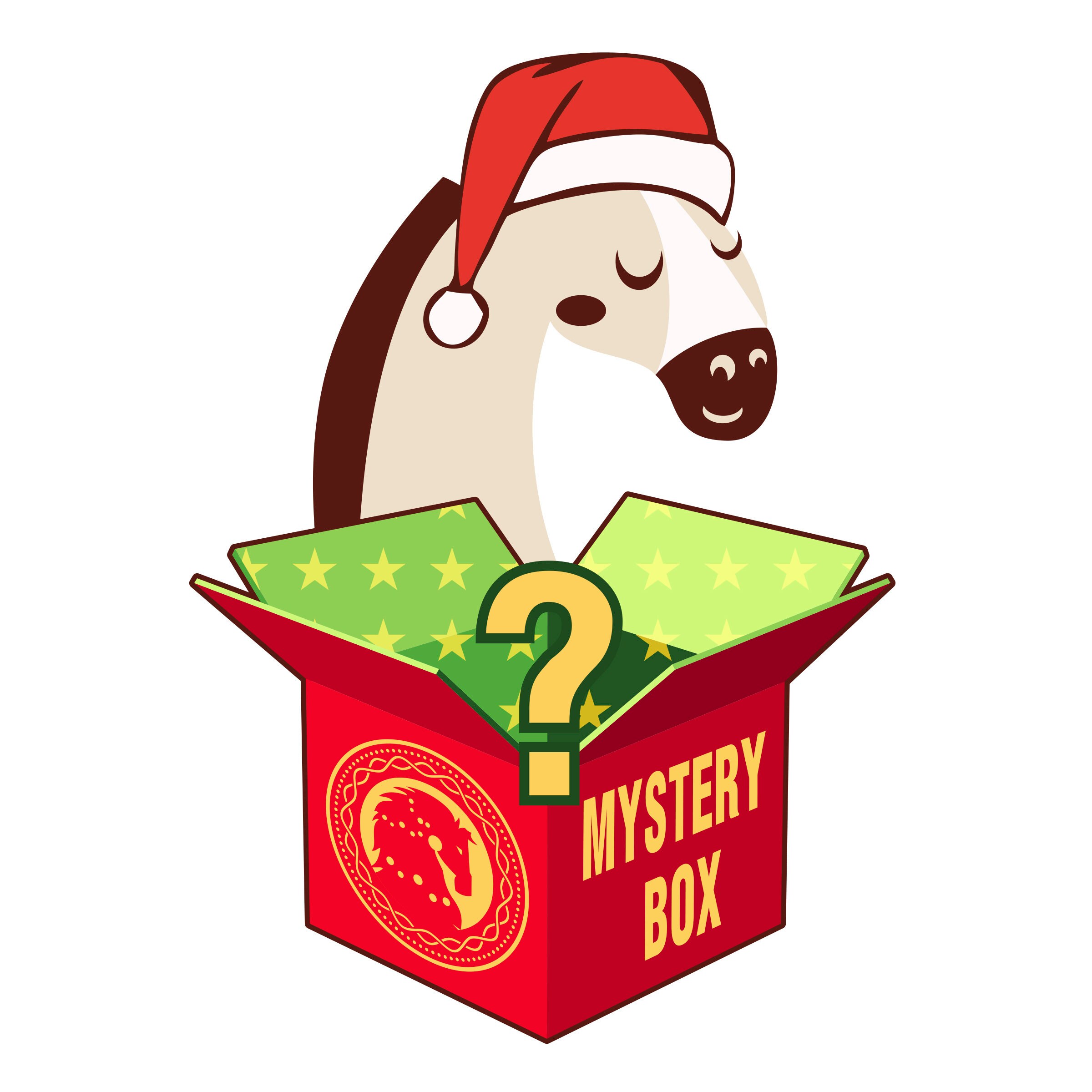 Christmas mystery box horse tack. Etsy