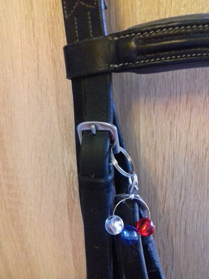 Pony Patriotic Bridle charm 3 for horse draft Patriotic Russia USA France
