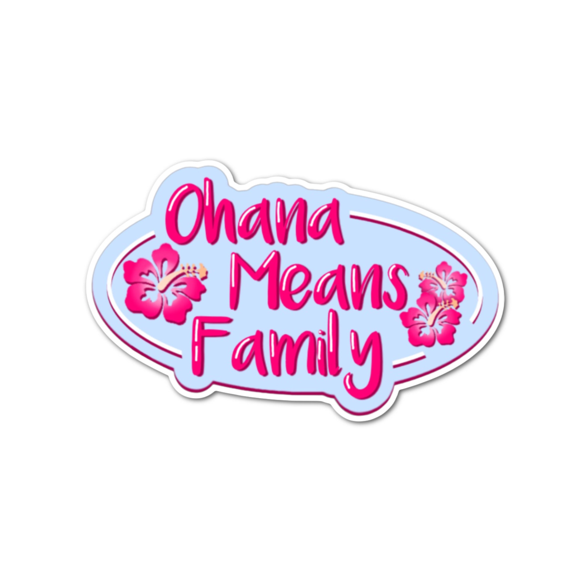 Ohana Sticker / Disney Quote Sticker / Pegatinas de Disney Etsy