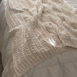 Micro-fleece Braided Afghan