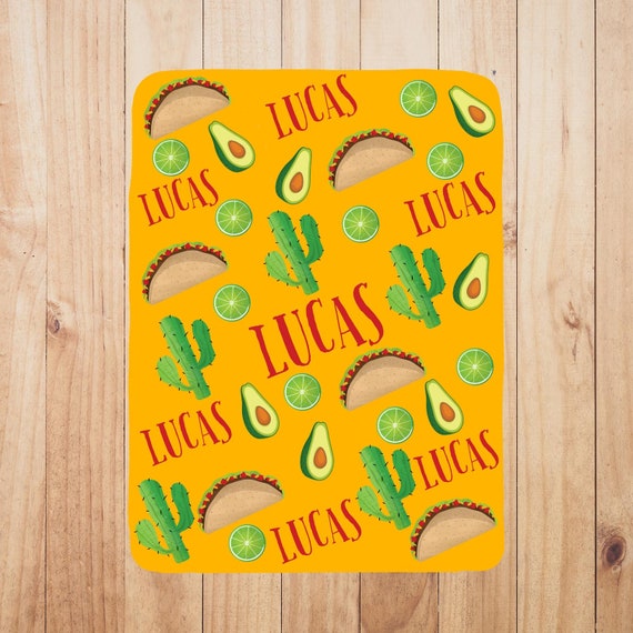 taco baby blanket