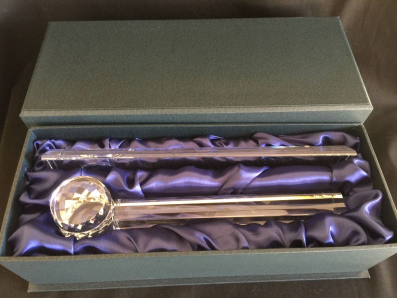 Crystal Gavel on Base Custom Engraved and Personalized image 3