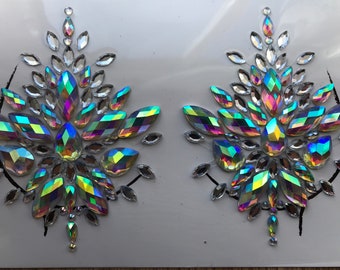 Festival Glitter, Boob body gems Jewels - AKA Glitter Tits - Festival Gems