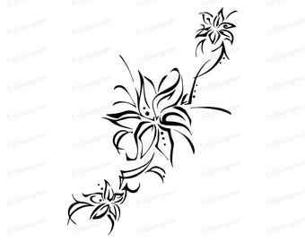 Flower svg bundle | floral arrangement svg | flower border svg | flower png | floral svg | wildflower svg | floral border svg | bouquet svg