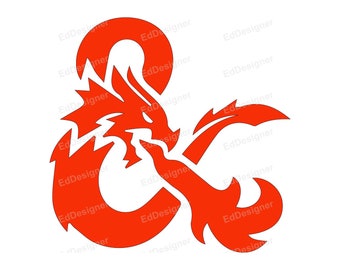 Dragon Logo, DnD Vector, DnD Vector Design DnD Vector SVG, PNG, DXF, Eps, jpg