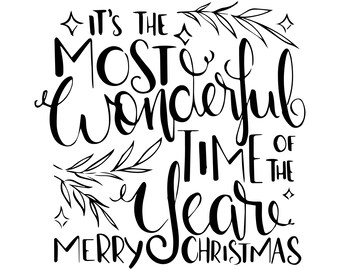 Merry Christmas Svg, Christmas Svg, Christmas Svg Designs, Christmas Cut Files, Cricut Cut Files, SVG, PNG, DXF, Eps, jpg