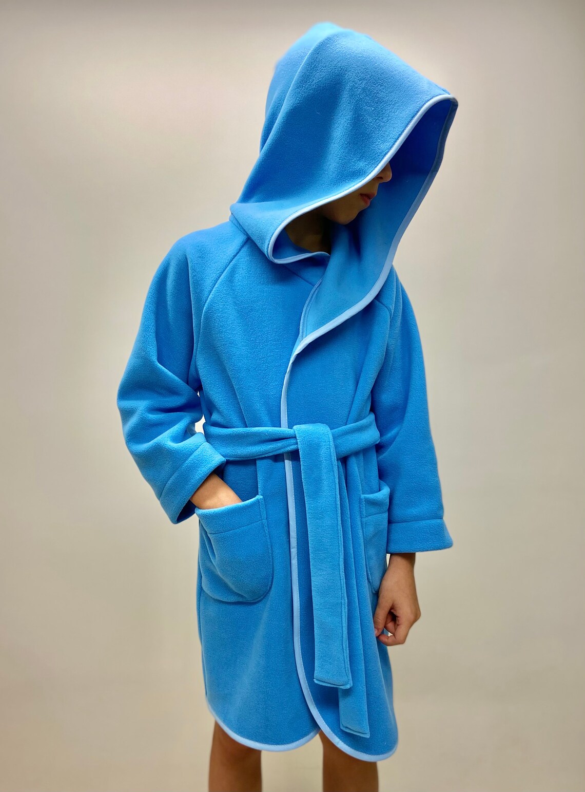 Kids Bathrobe Baby Bathrobe Cute Warm Robes Children's Etsy