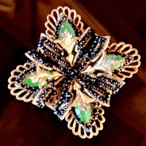 Miriam Haskell Brooch - Etsy