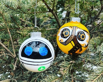Wall-E ornaments Wall-E WallE Eve