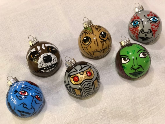 Rocket and Groot, Christmas and Holiday Ornaments