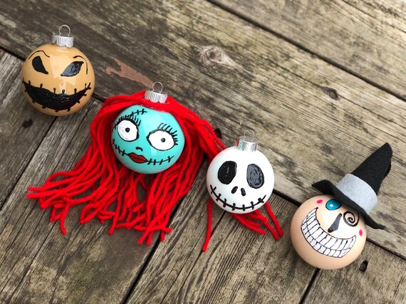 Jack Skellington Nightmare Before Christmas Ornaments Sally - Etsy Jack Skellington Nightmare Before Christmas Ornaments Sally - Etsy