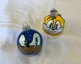 Sonic the Hedgehog ornaments Tails Sega Genesis