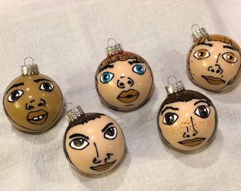 Stranger Things ornaments Eleven 11 Mike Dustin Will Lucas