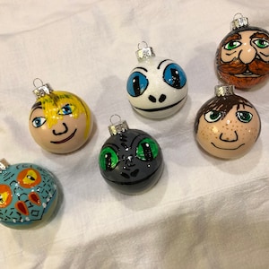 How to Train Your Dragon ornaments Toothless Stormfly Hiccup Astrid Stoick the Vast Light Fury