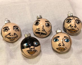 Princess Bride ornaments Buttercup Westley Inigo Vizzini Fezzik