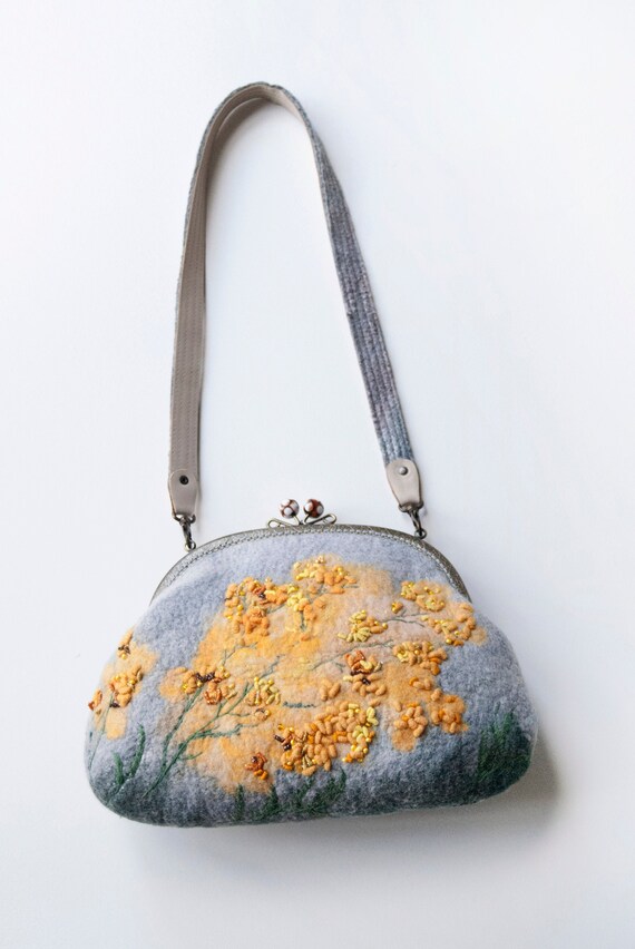 handmade felt bags