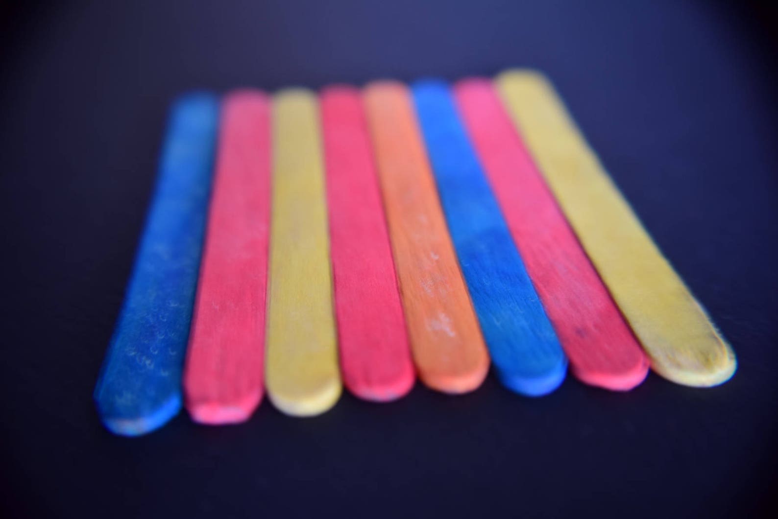 Craft Sticks Popsicle Tongue Depressors Original Colorful Etsy